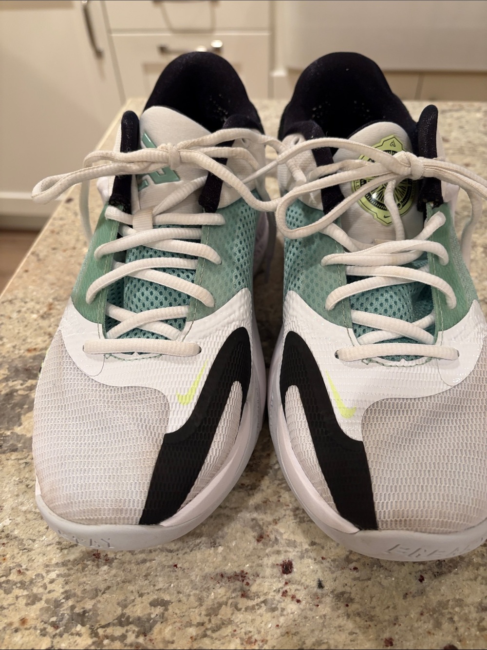Nike Freak Sneakers - White, Mint Green & Black